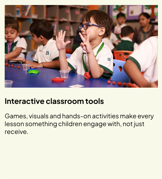Interactive classroom tools