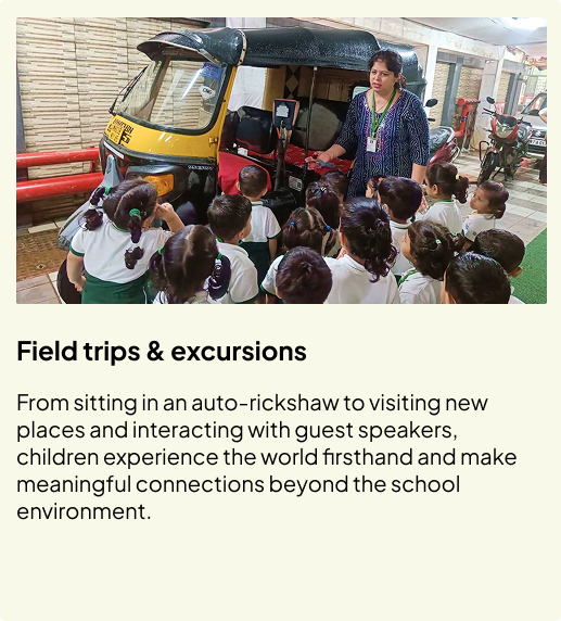 Field trips and excursions