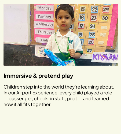 Immersive pretend play