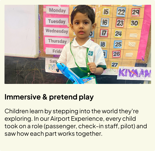 Immersive pretend play